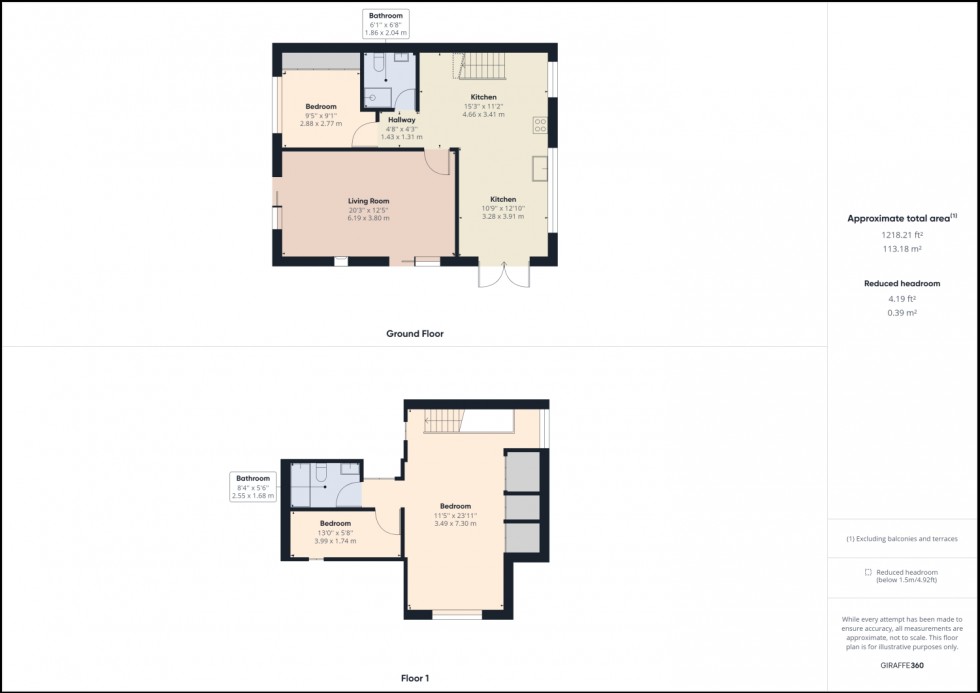 Floorplan for Riverside Close, Charlton Kings, Cheltenham, GL52