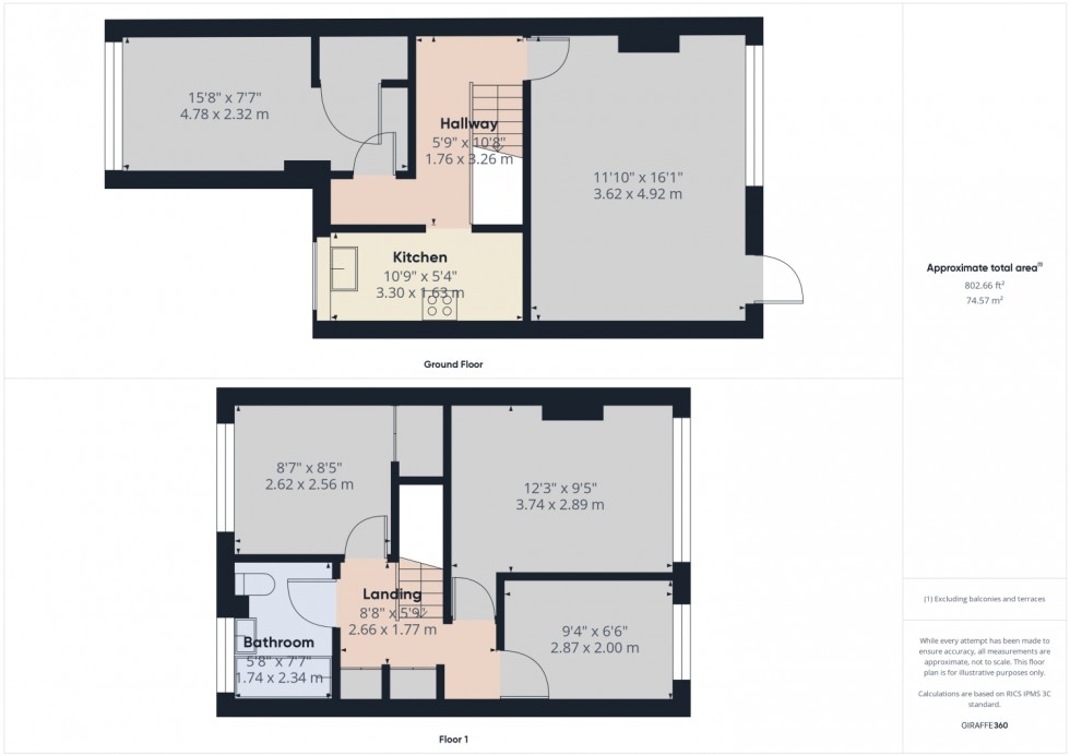 Floorplan for Windyridge Gardens, Cheltenham, GL50