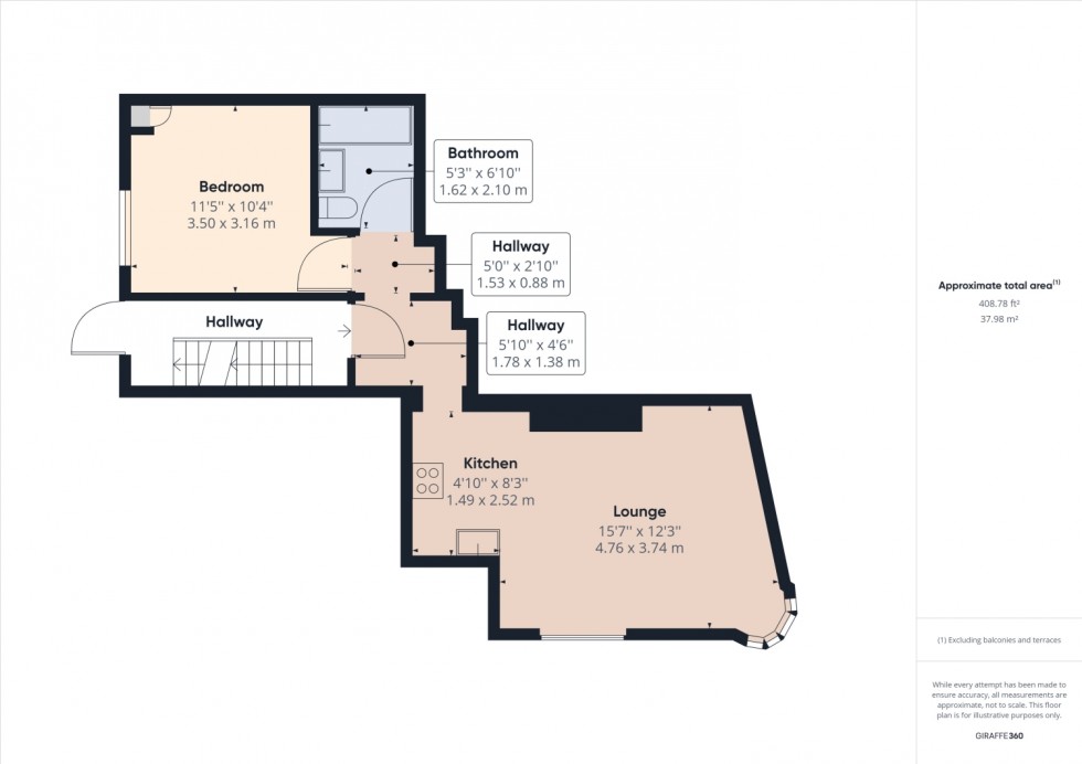 Floorplan for Sandford Street, Cheltenham, GL53