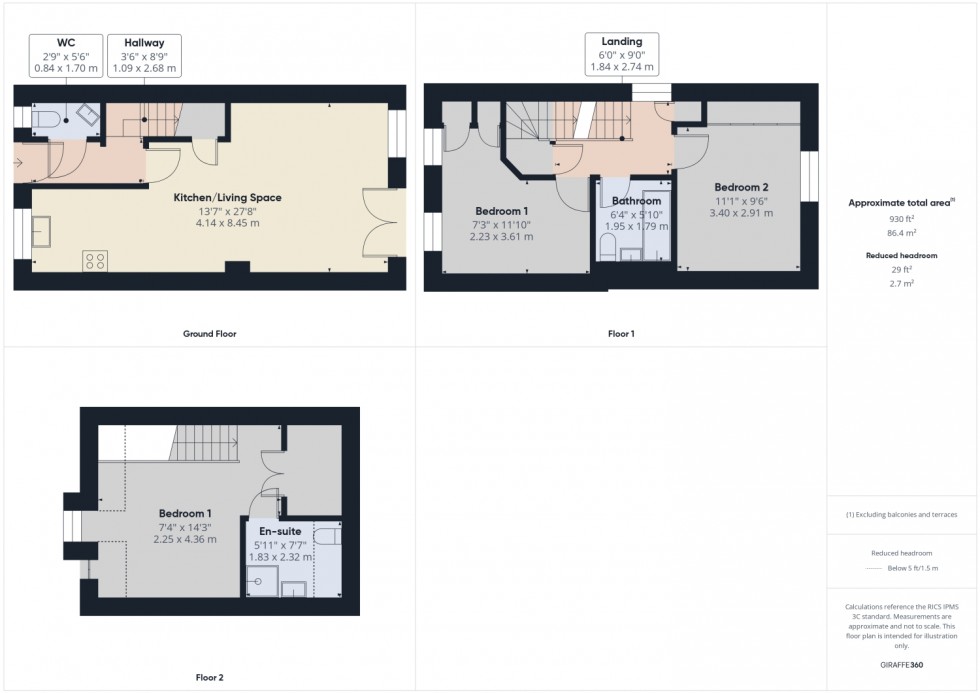 Floorplan for Rosebay Gardens, Cheltenham, GL51