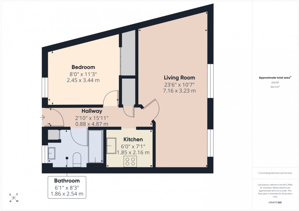 Floorplan for Richwood House, Trinity School Lane, Cheltenham, GL52