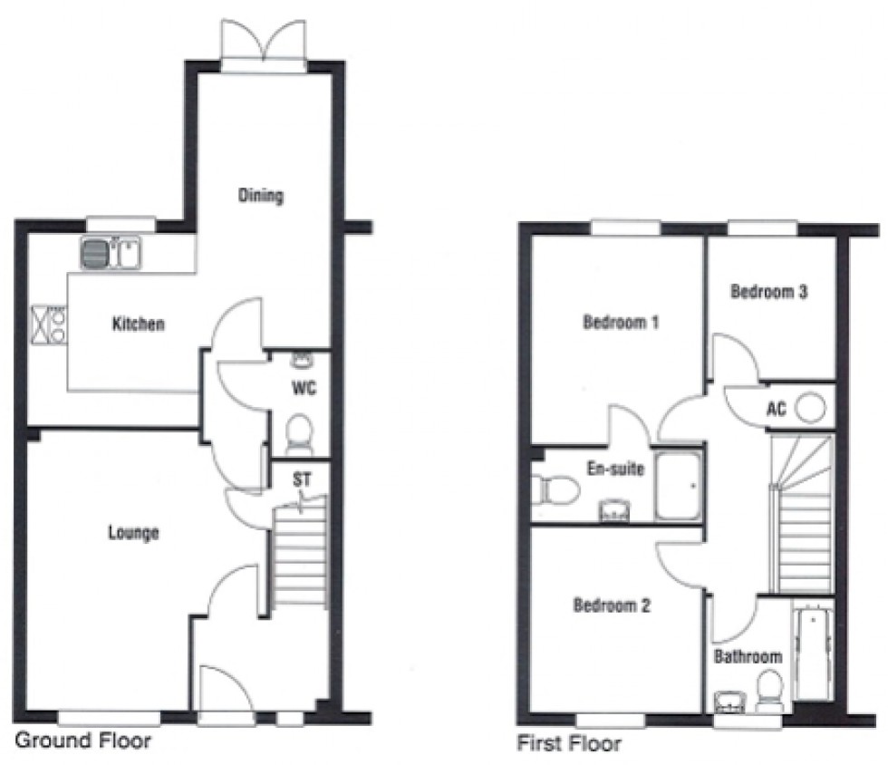 Floorplan for Windmill Road, Minchinhampton, Gloucestershire, GL6