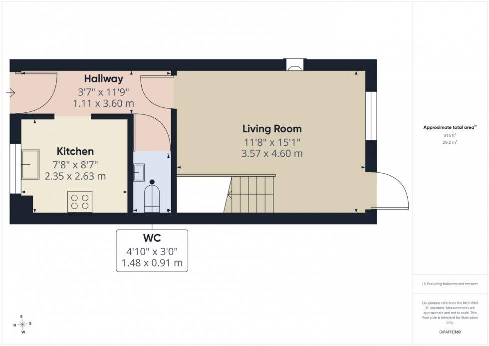 Floorplan for Court View, Stonehouse, Gloucestershire, GL10
