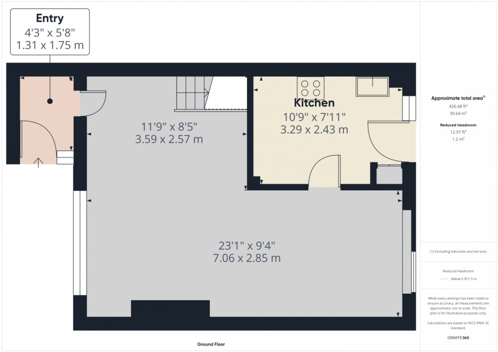 Floorplan for Albany, Little Australia, Stonehouse, GL10