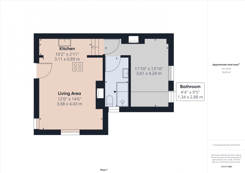 Floorplan for St Cyrils Road, Stonehouse, GL10