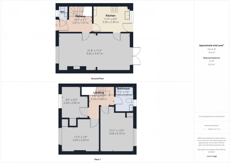Floorplan for Wharfdale Way, Bridgend, Stonehouse, GL10