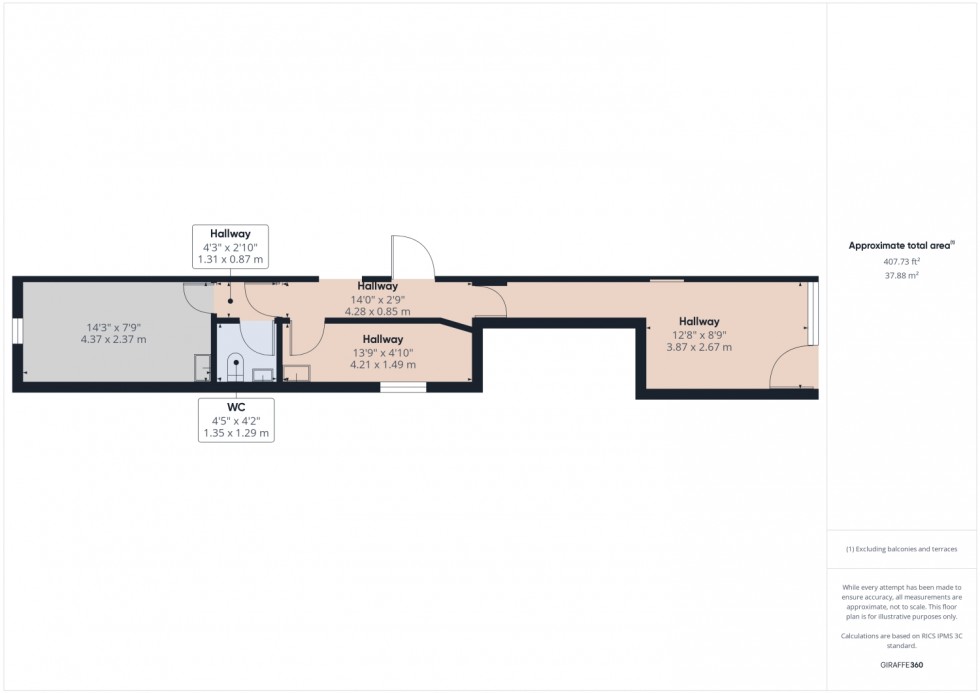 Floorplan for High Street, Stonehouse, Gloucestershire, GL10