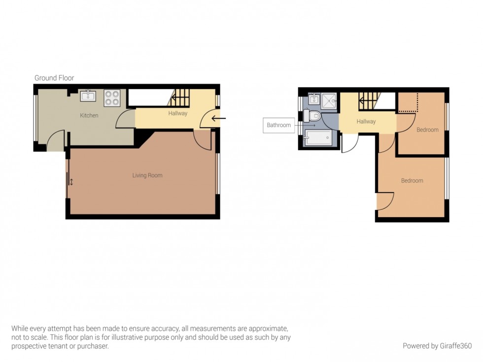 Floorplan for Walk Mill Lane, Kingswood, Wotton-Under-Edge , Glos, GL12