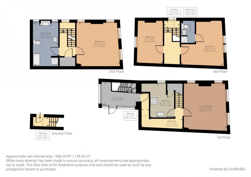 Floorplan for High Street, Stroud, Gloucestershire, GL5