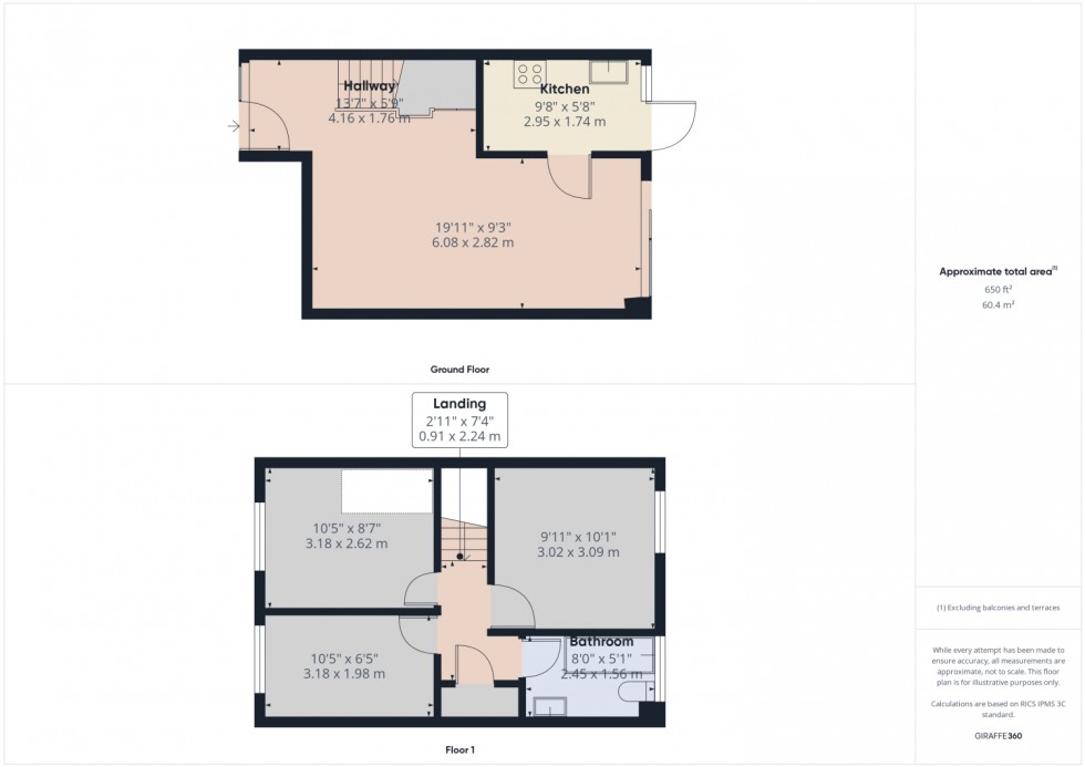 Floorplan for Knollys End, Quedgeley, Gloucester, GL2