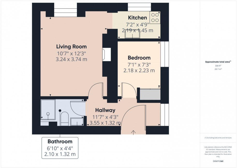 Floorplan for Malvern Hill House, East Approach Drive, Cheltenham, GL52