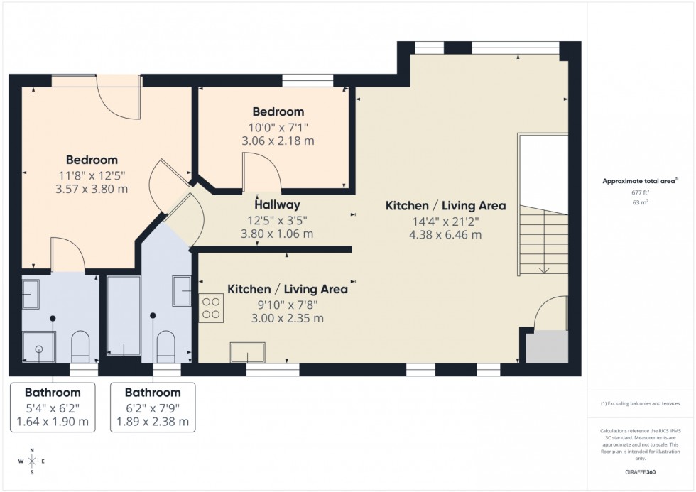 Floorplan for Pinewood Drive, Cheltenham, Gloucestershire, GL51
