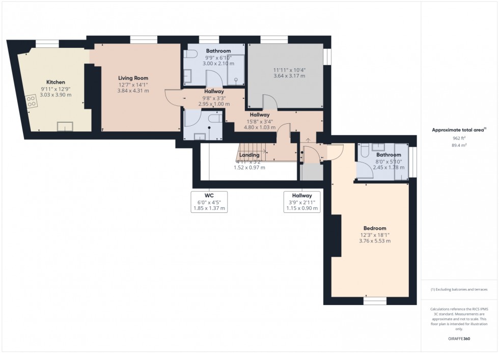 Floorplan for Cudnall Street, Charlton Kings, Cheltenham, GL53