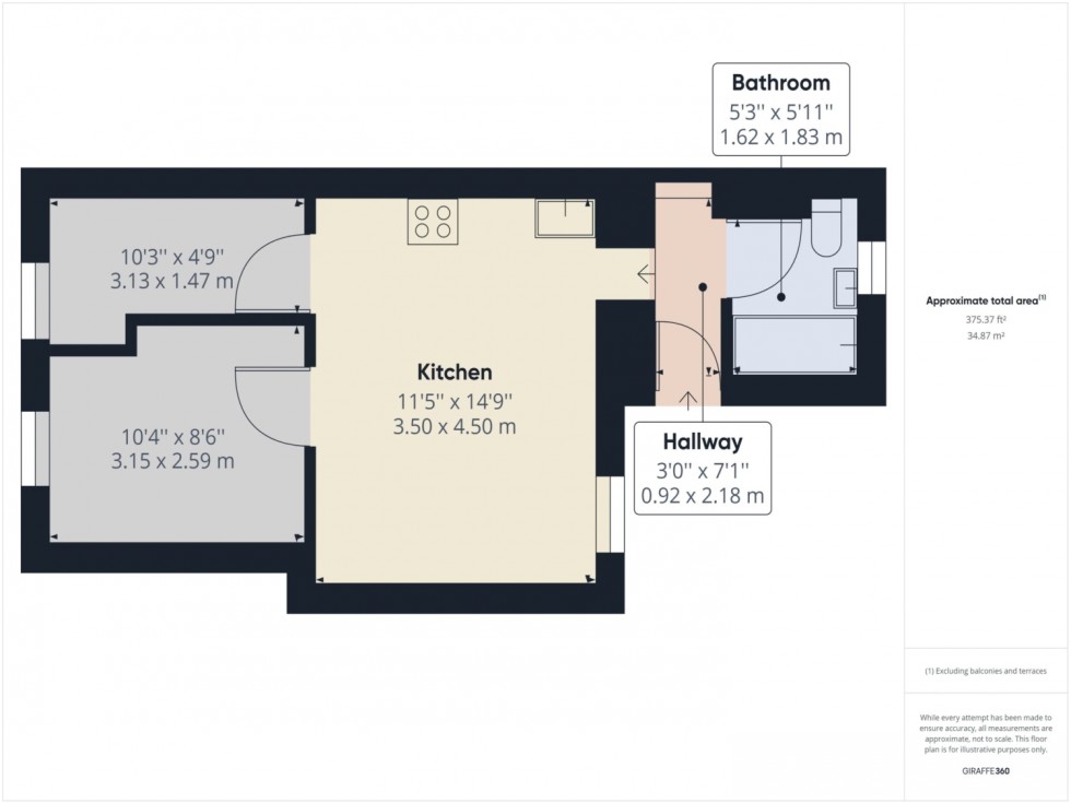 Floorplan for Seymour Road, Gloucester