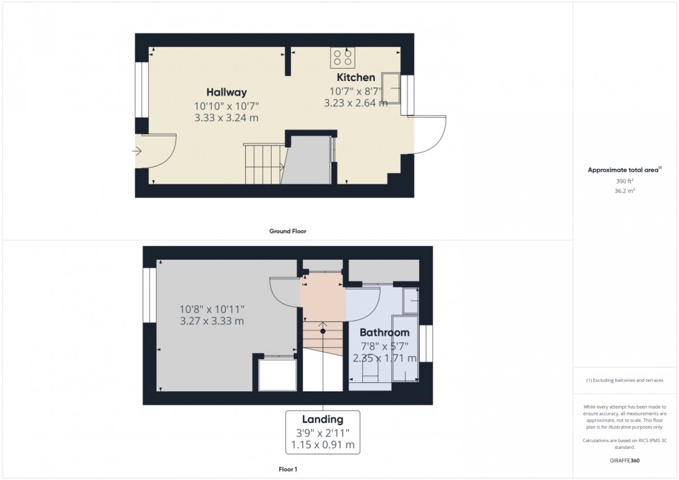 Floorplan for Hadrians Way, Abbeymead, Gloucester, Gloucestershire, GL4