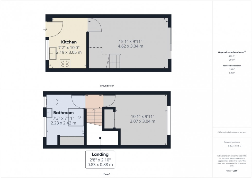 Floorplan for Mount Street, Gloucester, GL1