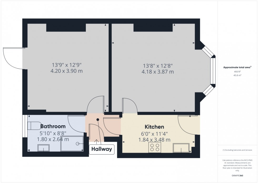 Floorplan for Arthur Street, Gloucester, GL1