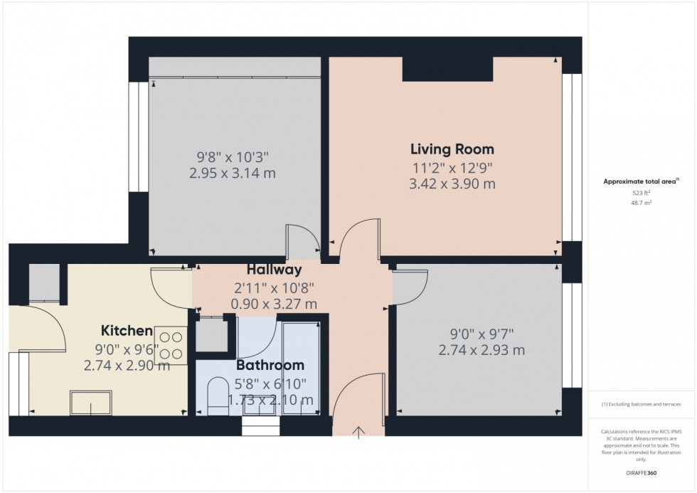 Floorplan for Sherwood Green, Longford, Gloucester, GL2