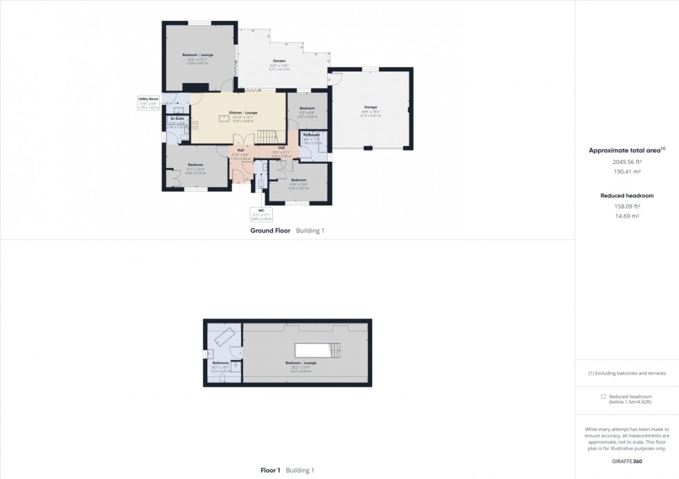 Floorplan for Bella Vista, Woodmancote, Cheltenham, GL52