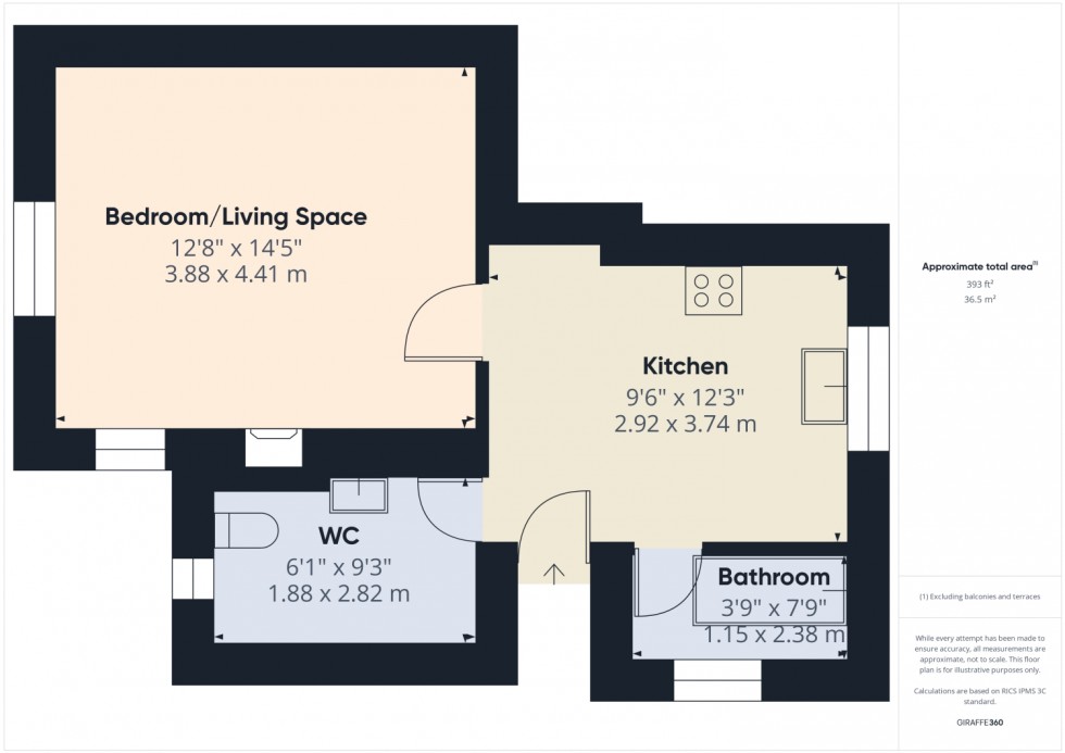 Floorplan for Cambria, The Reddings, Cheltenham, GL51