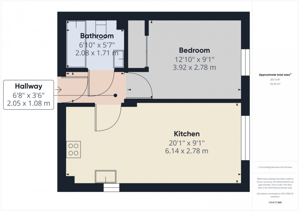 Floorplan for Orchard Court, 31A Orchard Avenue, Cheltenham, GL51