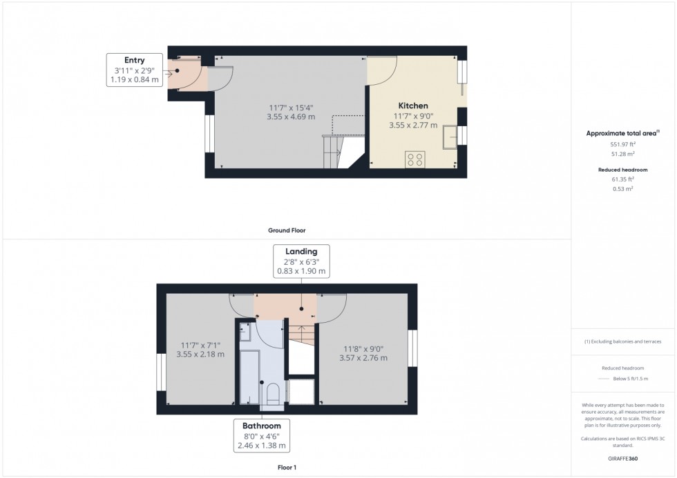 Floorplan for Kestrel Gardens, Quedgeley, Gloucester, GL2