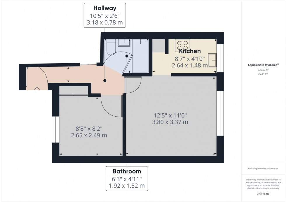 Floorplan for Colliers Wood, Nailsworth, Stroud, Gloucestershire, GL6