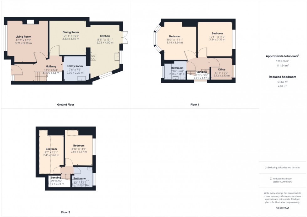 Floorplan for Gloucester Road, Cheltenham, Gloucestershire, GL51