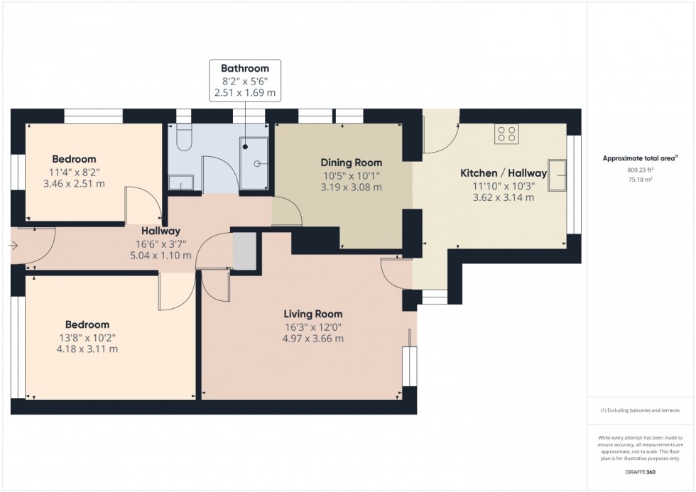 Floorplan for Keswick Road, Cheltenham, Gloucestershire, GL51