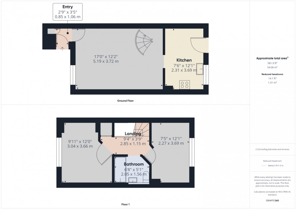 Floorplan for Dunlin close, Quedgeley