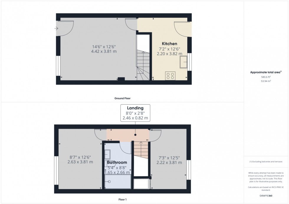 Floorplan for Maple Close, Hardwicke, Gloucester, Gloucestershire, GL2