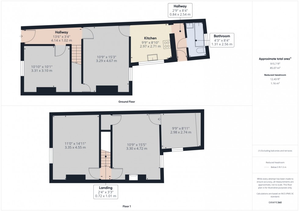 Floorplan for Derby Road, Gloucester