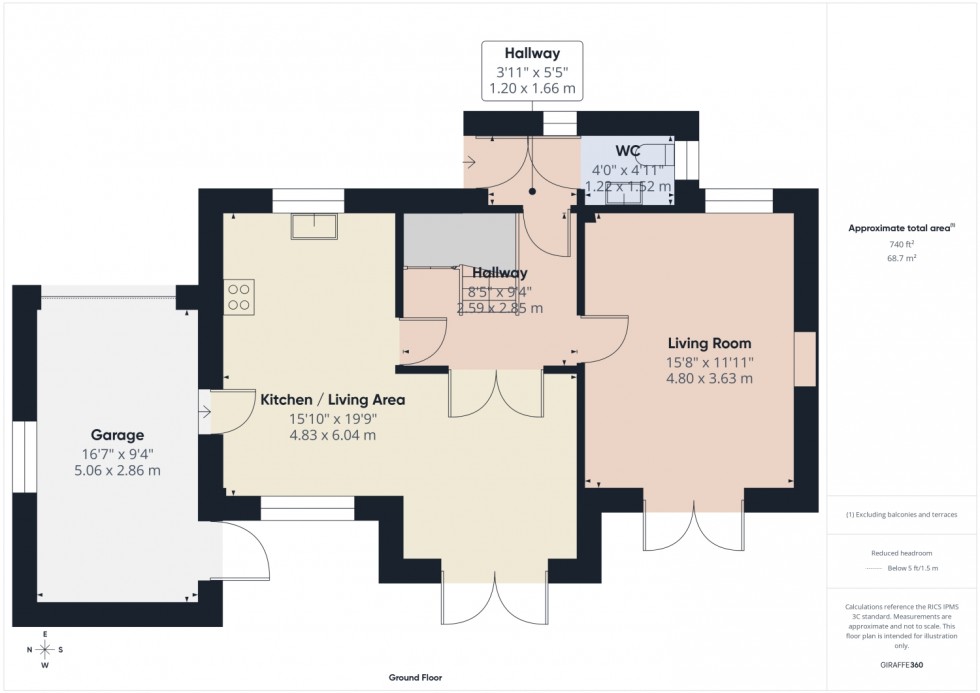 Floorplan for Lowridge House Station Road, Woodmancote, Cheltenham