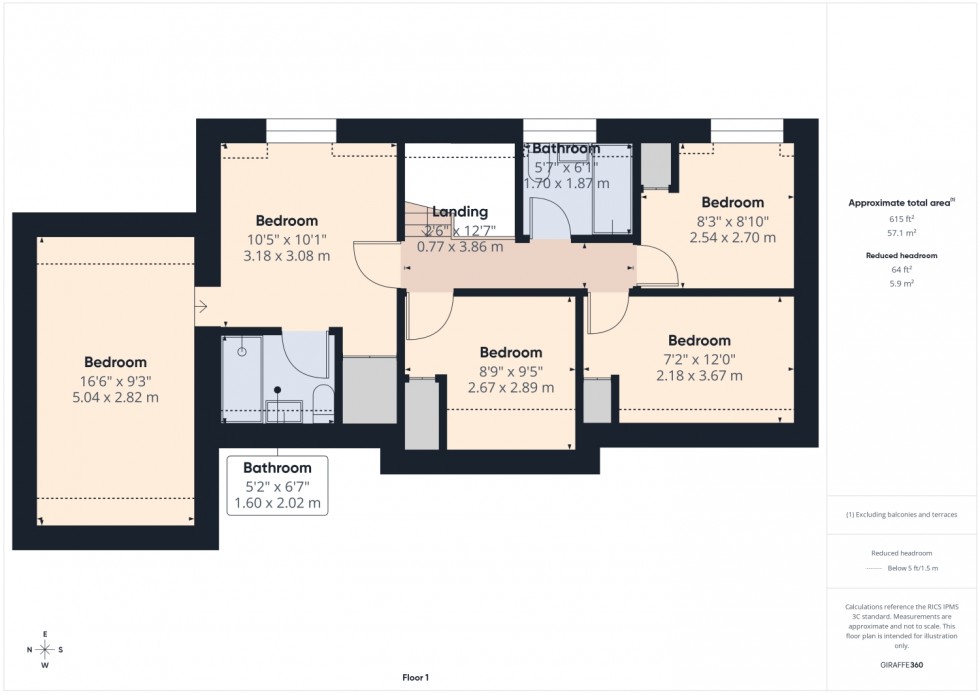 Floorplan for Lowridge House Station Road, Woodmancote, Cheltenham