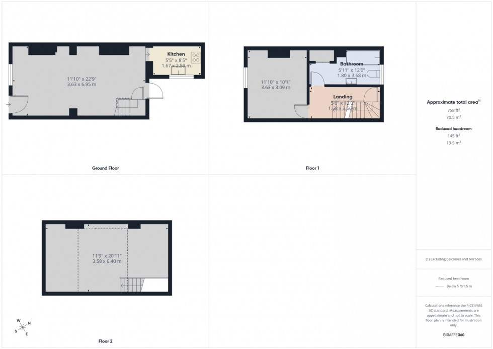 Floorplan for Horns Road, Stroud, Gloucestershire, GL5