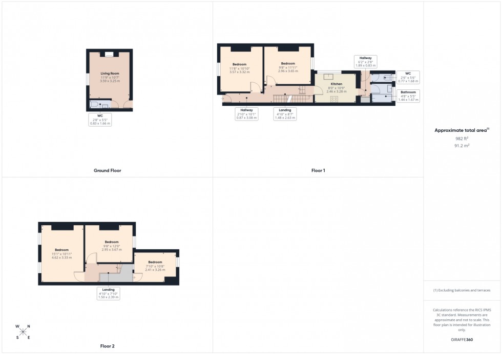 Floorplan for Room 1 23 Marle Hill Road, Cheltenham