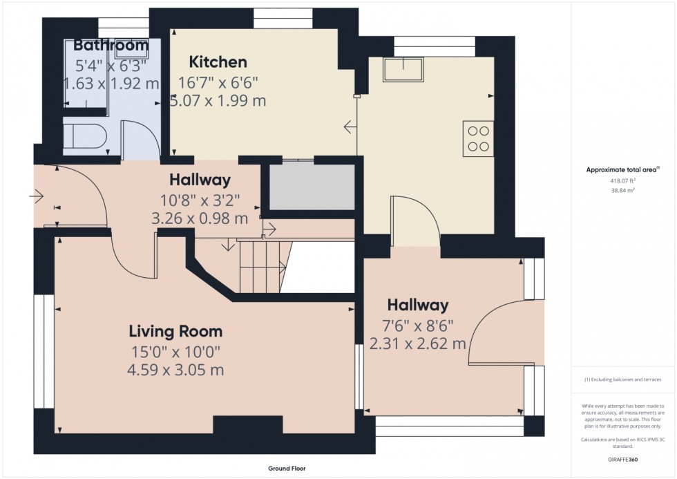 Floorplan for Kites Nest Lane, Lightpill, Stroud, GL5
