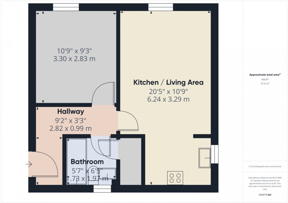 Floorplan for High Street, Tredworth, Gloucester, GL1