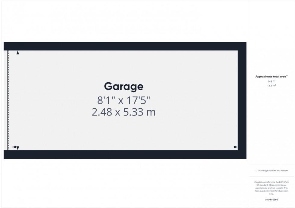 Floorplan for Codenham Lodge, St Stephens Road, Cheltenham, GL51
